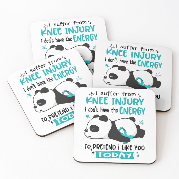 Item preview, Knee Injury Awareness - I suffer from Knee Injury i do not have the ENERGY to pretend i like you TODAY designed and sold by Hilten.