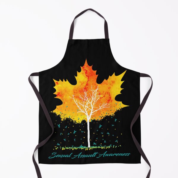 Item preview, Sexual Assault Awareness Maple Leaf Autumn Tree Orange Fall Leaves Season designed and sold by Sabfit.