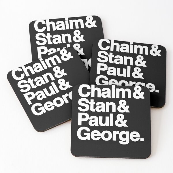 Item preview, Chaim & Stan & Paul & George. designed and sold by JeremySmiley.