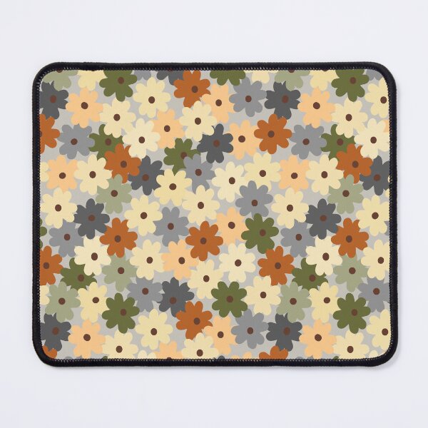 Item preview, Green, gray and cream all over floral designed and sold by FrancesPoff.