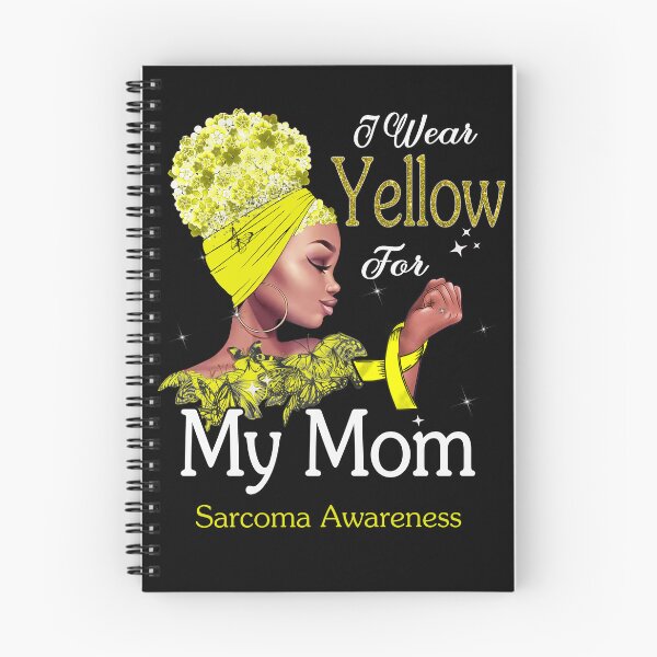 Item preview, Sarcoma Awareness Black Girl I Wear Yellow For My Mom designed and sold by tenjun16.