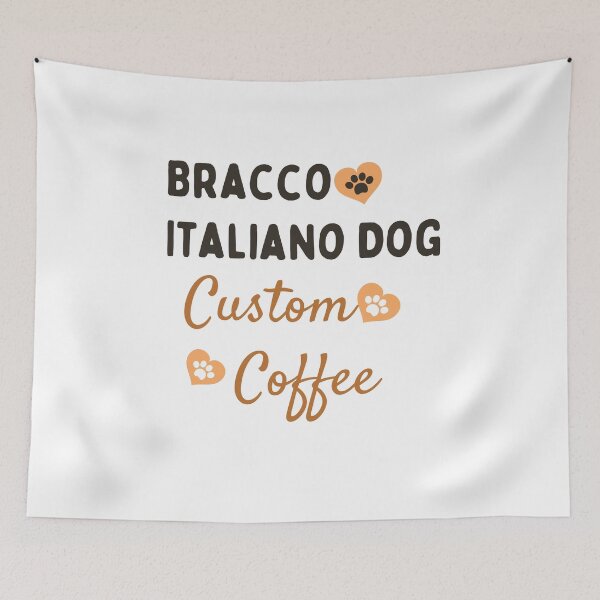 Item preview, Bracco Italiano Dog Custom Coffee designed and sold by Aminesnip.