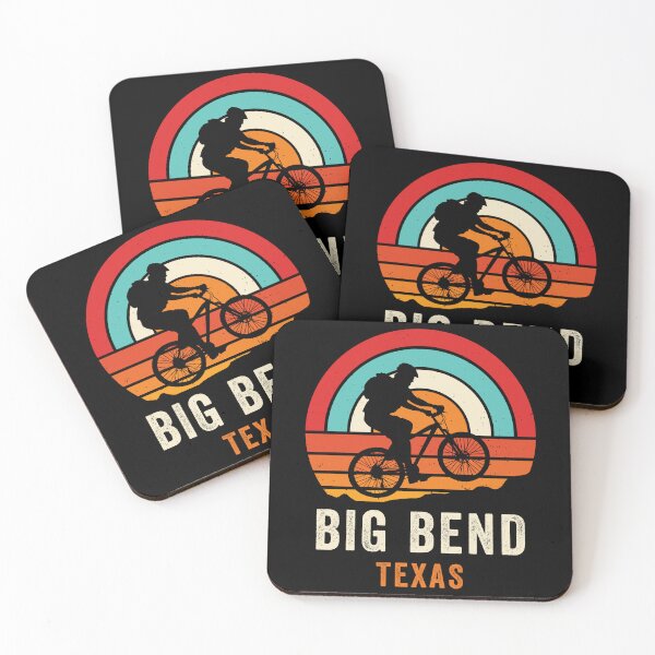Item preview, Big Bend State Park Texas Mountain Biking Gear Retro Vintage MTB Bicycle Bike Rider designed and sold by retrodesigner14.
