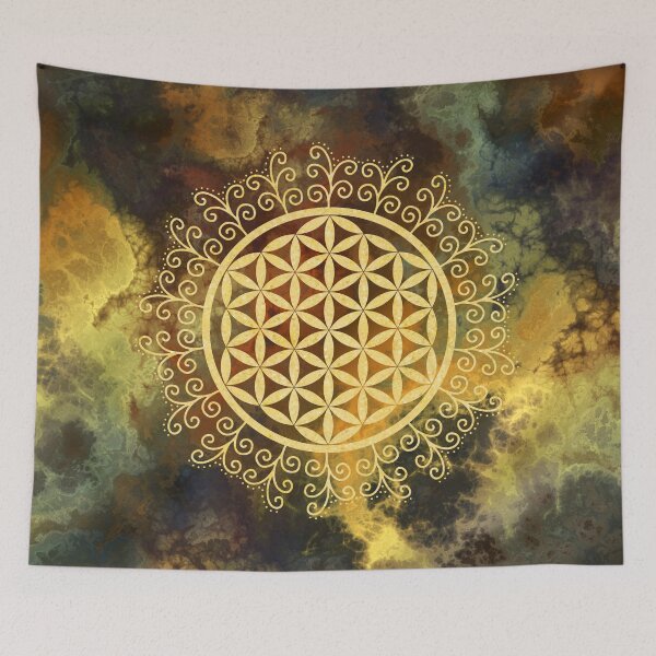 Item preview, Flower Of Life (Batik 6) designed and sold by Mandala Of Life.