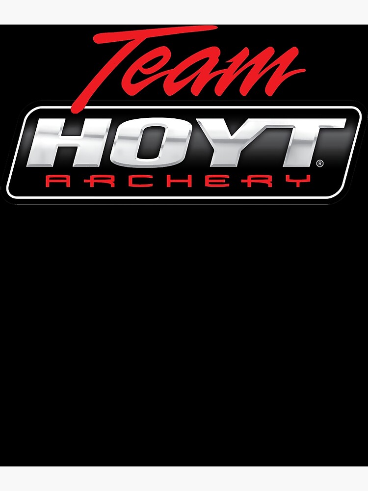 "Team Hoyt Archery Logo" Poster for Sale by dareneverson3 Redbubble