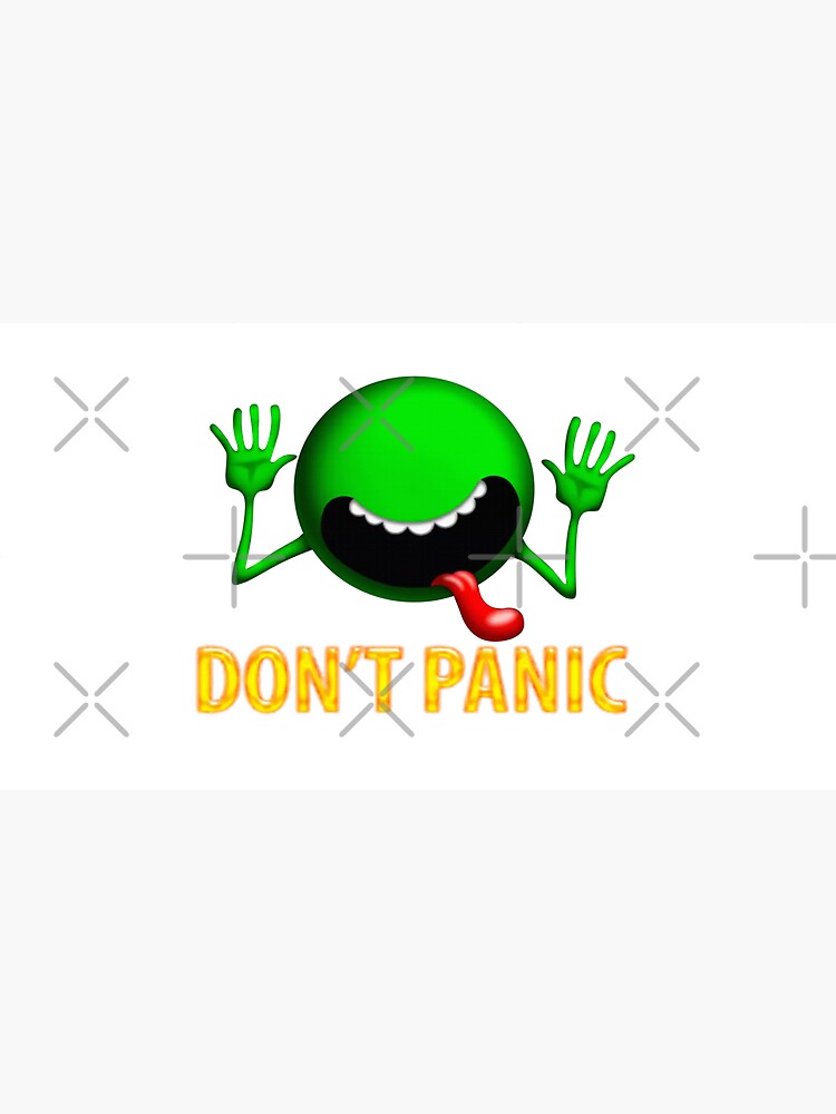 "The Hitchhiker's Guide To The Galaxy Green Guy Meme" Cap for Sale by