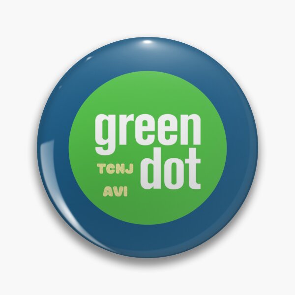 Item preview, TCNJ AVI Green Dot   designed and sold by anadolKoythong.