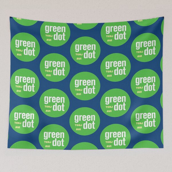 Item preview, TCNJ AVI Green Dot   designed and sold by anadolKoythong.