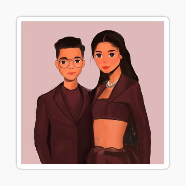 Couple Sticker