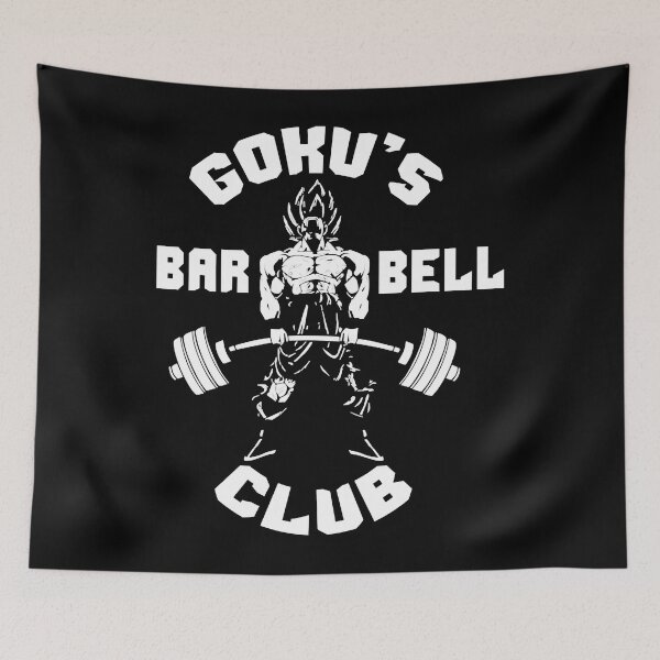 Item preview, Goku's Barbell Club designed and sold by JeremySmiley.