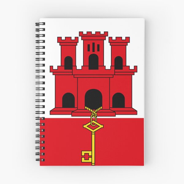 Item preview, Flag of Gibraltar designed and sold by brigadeiro.