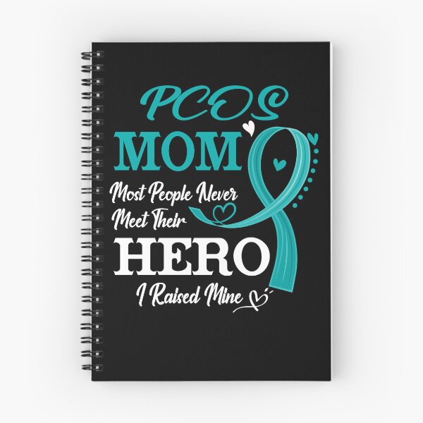 Item preview, Proud PCOS Mom Most People Never Meet Their Hero I Raised Mine PCOS Awareness designed and sold by Kohend.