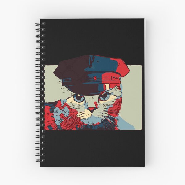Item preview, Cat Pop Art Police Cat  designed and sold by AndreRi2122947.