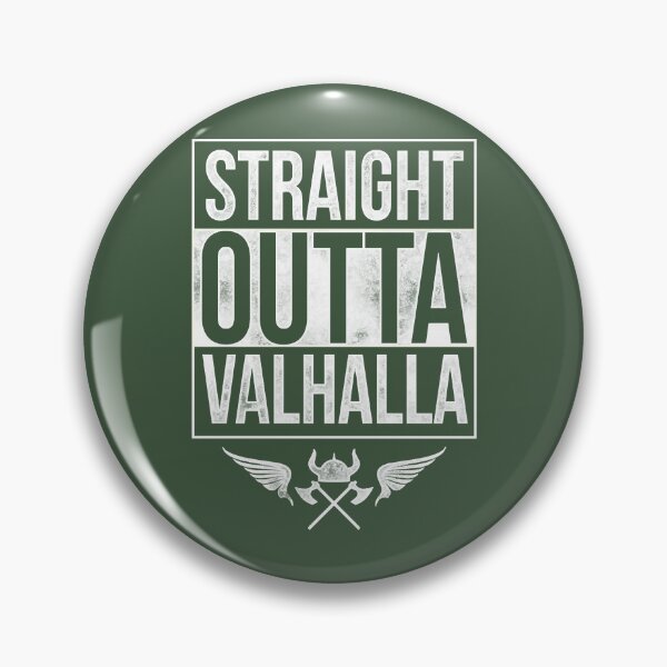 Item preview, Straight Outtta Valhalla Vikings designed and sold by SaguMinmin.