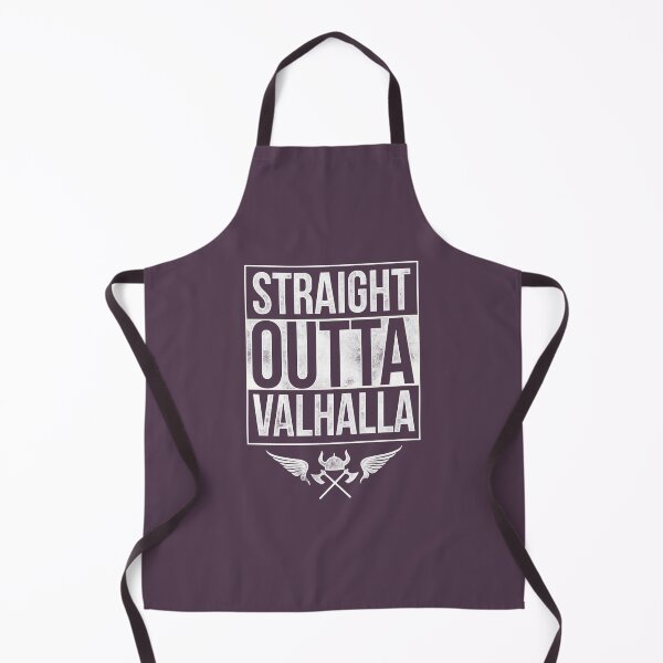 Item preview, Straight Outtta Valhalla Vikings designed and sold by SaguMinmin.
