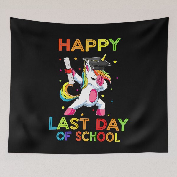 Item preview, Happy last day of school 2022 unicorn  designed and sold by Fislux.