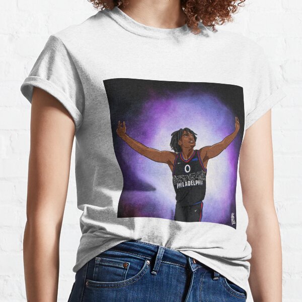 Tyrese Maxey Philadelphia 76ers Vintage Bootleg 90s Unisex T-Shirt