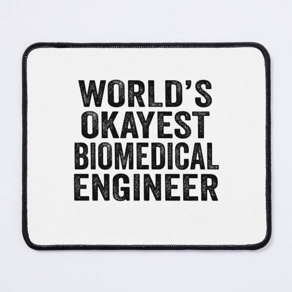 Item preview, World's okayest Biomedical  engineer Shirt, Funny Biomedical  engineer Dad Husband, Biomedical  engineer Birthday Christmas Gift idea, Distressed design designed and sold by xlnv.