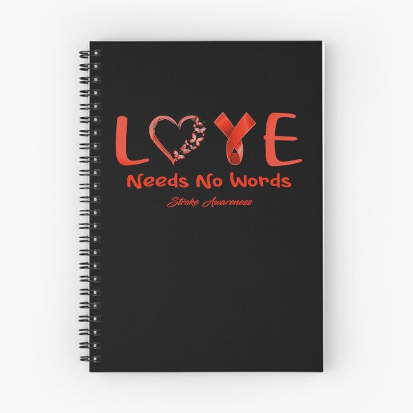 Item preview, Stroke Awareness - Love Needs No Words - Support Stroke Gifts designed and sold by Aaron309.