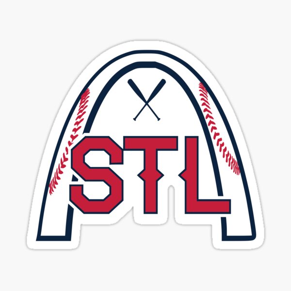 Vista previa del artículo con la obra «Béisbol de San Luis STL», diseñado y vendido por WillcoPress.