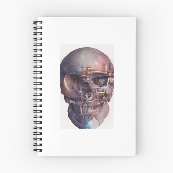 Item preview, Cyborg Skull designed and sold by Glenn Slingsby.