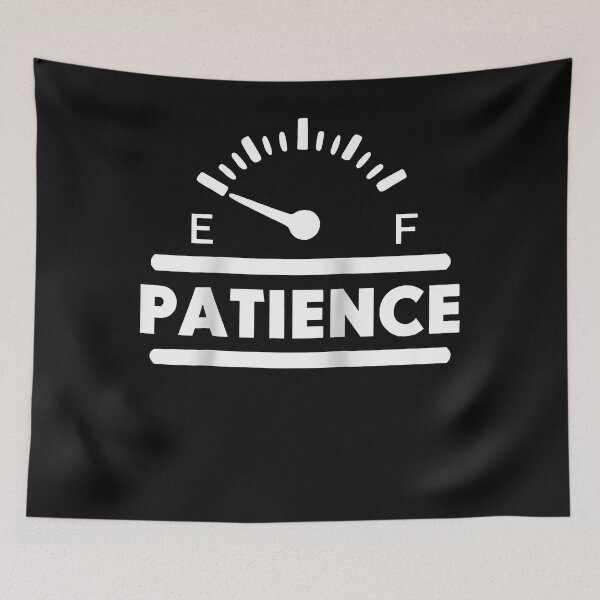 Item preview, No Patience Straight Outta Patience designed and sold by MarshaFreman2.