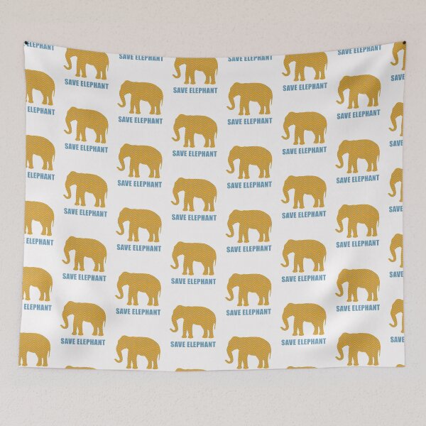 Item preview, Save elephant 2 designed and sold by Parrot-Boy ⭐️⭐️⭐️⭐️⭐️.