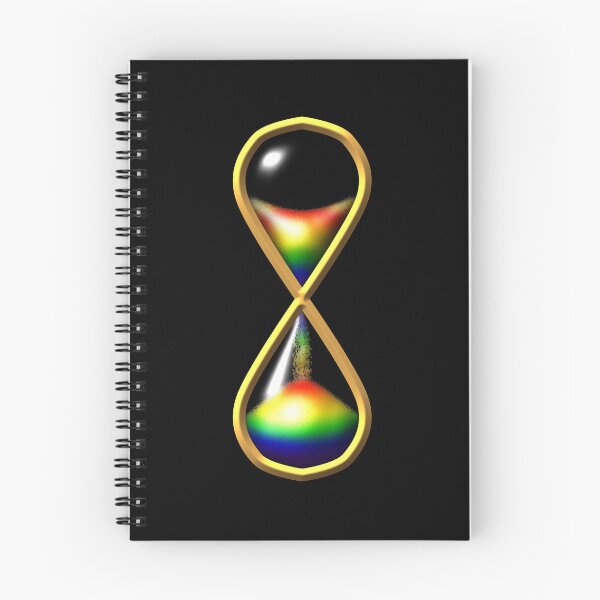Item preview, Neurotemporal Rainbow Infinity Hourglass designed and sold by FalcoSkyWolf.