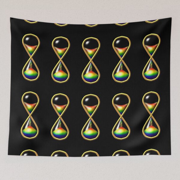 Item preview, Neurotemporal Rainbow Infinity Hourglass designed and sold by FalcoSkyWolf.