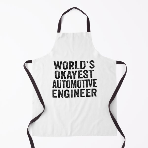 Item preview, World's okayest Automotive engineer Shirt, Funny Automotive engineer Dad Husband, Automotive engineer Birthday Christmas Gift idea, Distressed design designed and sold by xlnv.