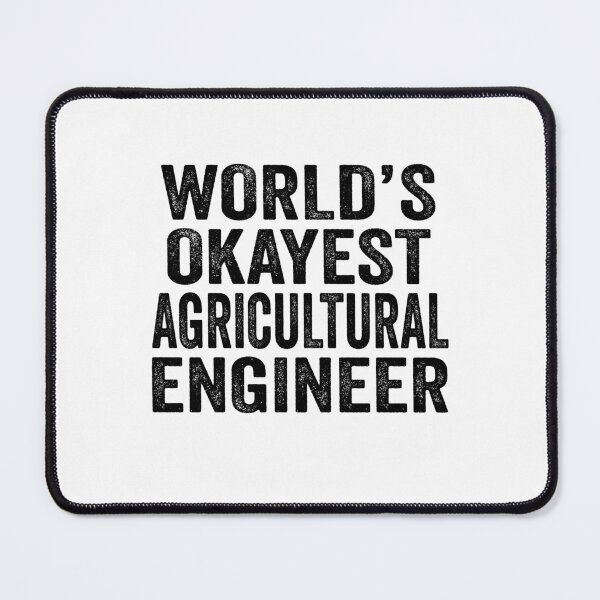 Item preview, World's okayest Agricultural engineer Shirt, Funny Agricultural engineer Dad Husband, Agricultural engineer Birthday Christmas Gift idea, Distressed design designed and sold by xlnv.
