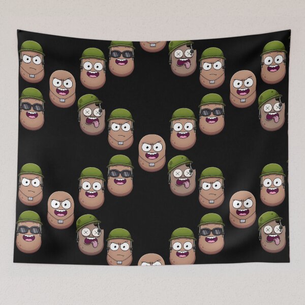 Item preview, Funny Army Potato Characters Sticker Pack  designed and sold by PaulBel2407803.