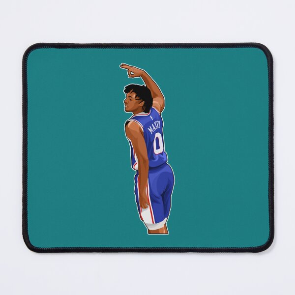 Item preview, Tyrese Maxey 0 Celebrates Point     designed and sold by 2FANZART.