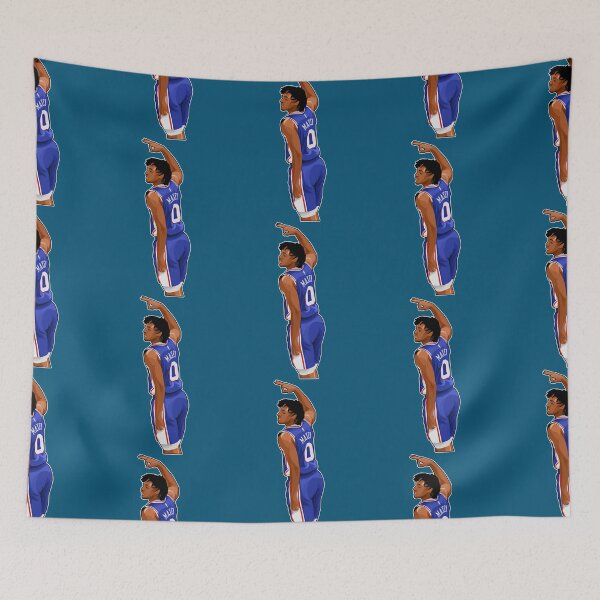 Item preview, Tyrese Maxey 0 Celebrates Point     designed and sold by 2FANZART.