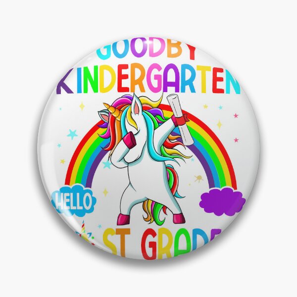 Item preview, Hello 1St Grade Graduation Girl Unicorn Rainbow Kindergarten designed and sold by Fislux.