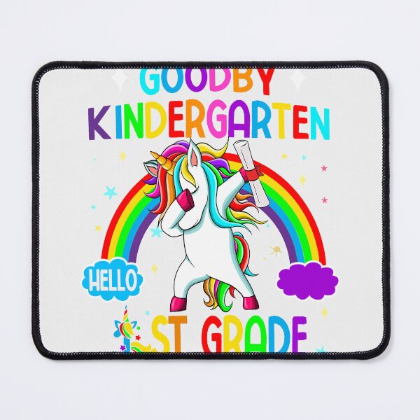 Item preview, Hello 1St Grade Graduation Girl Unicorn Rainbow Kindergarten designed and sold by Fislux.