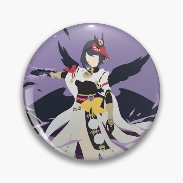 Item preview, Kujou Sara - Genshin Impact designed and sold by lauloudesigns09.