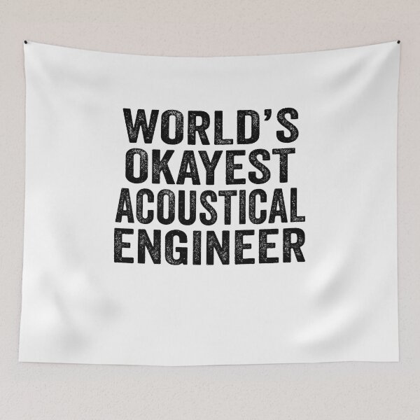 Aperçu de l'œuvre La chemise d'ingénieur acoustique la plus correcte au monde, drôle d'ingénieur acoustique papa mari, idée de cadeau d'anniversaire de Noël d'ingénieur acoustique, design en détresse créée et vendue par xlnv.