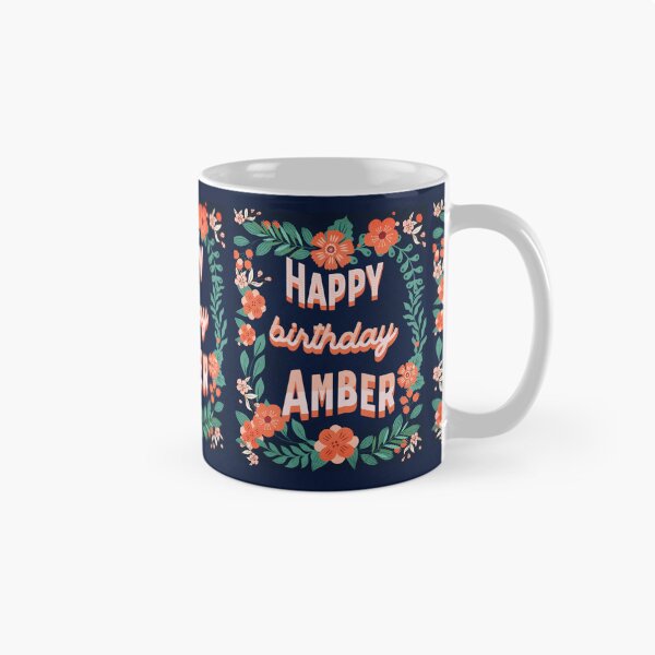 Item preview, Happy Birthday Amber designed and sold by Eklectikos.