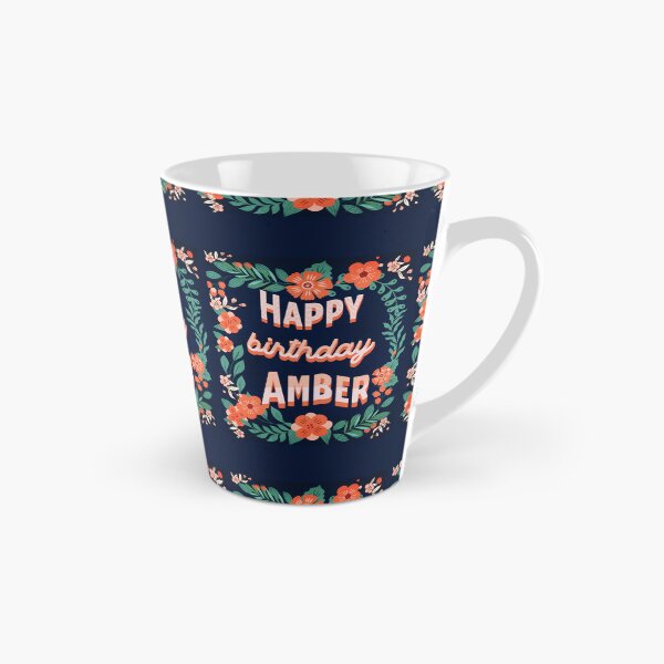 Item preview, Happy Birthday Amber designed and sold by Eklectikos.