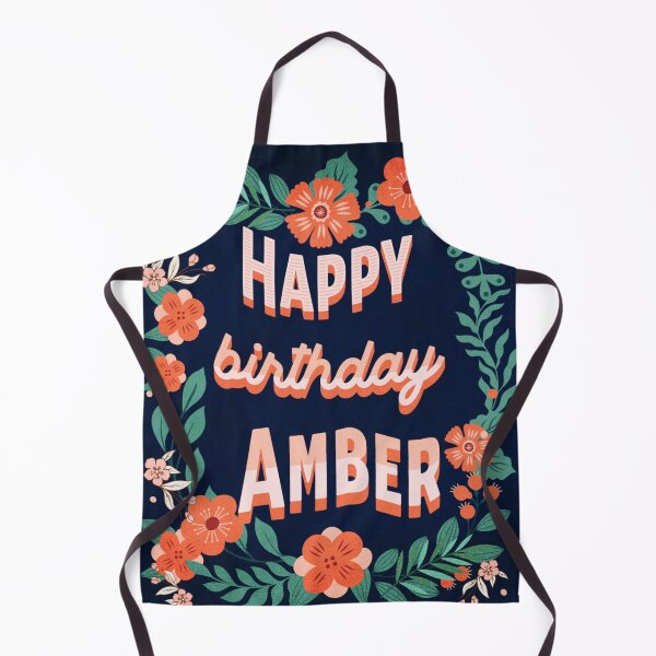 Item preview, Happy Birthday Amber designed and sold by Eklectikos.