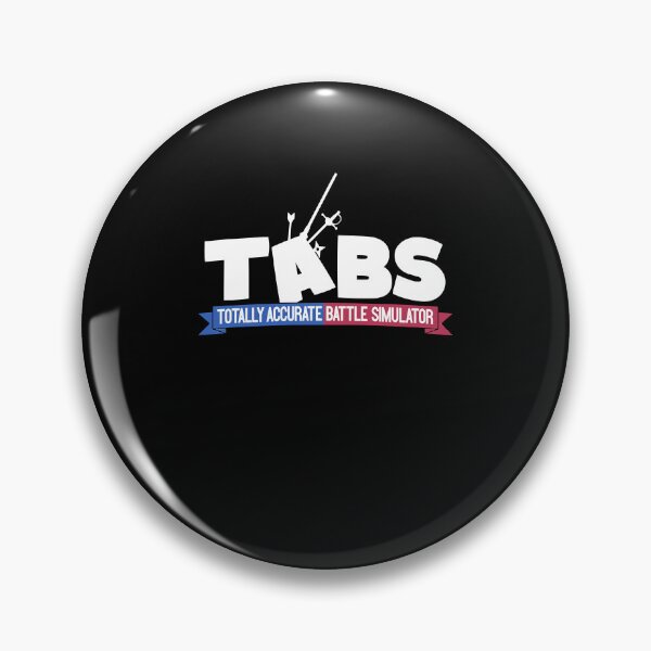 Item preview, totally accurate battle simulator logo  designed and sold by deneishajahna1.