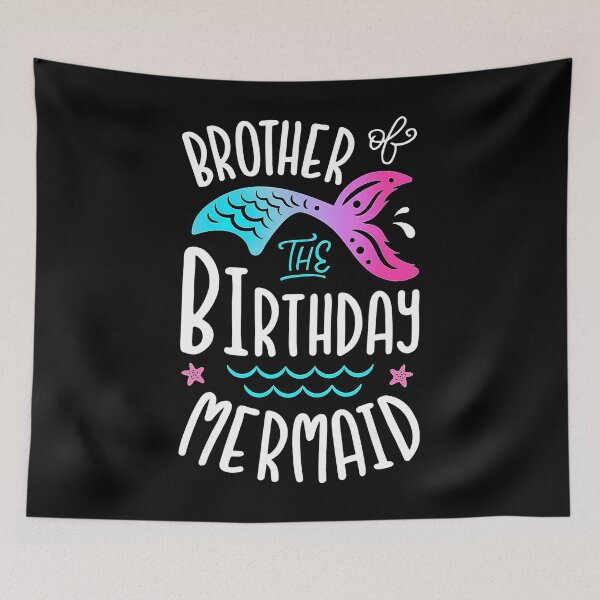 Item preview, Mermaid Birthday Squad Party designed and sold by shoptran005.