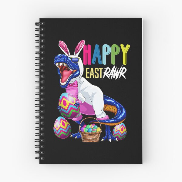 Item preview, Happy Eastrawr T Rex Dinosaur Easter Bunny Egg designed and sold by HugheDemeyer.