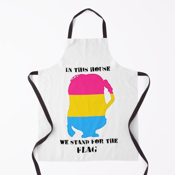 Item preview, In This House We Stand For The (Pan Pride) Flag designed and sold by Miranda Benson.