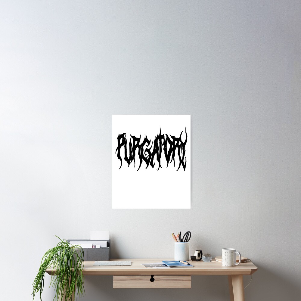 "Vinnie Hacker Merch Purgatory Vinnie Hacker Logo" Poster by