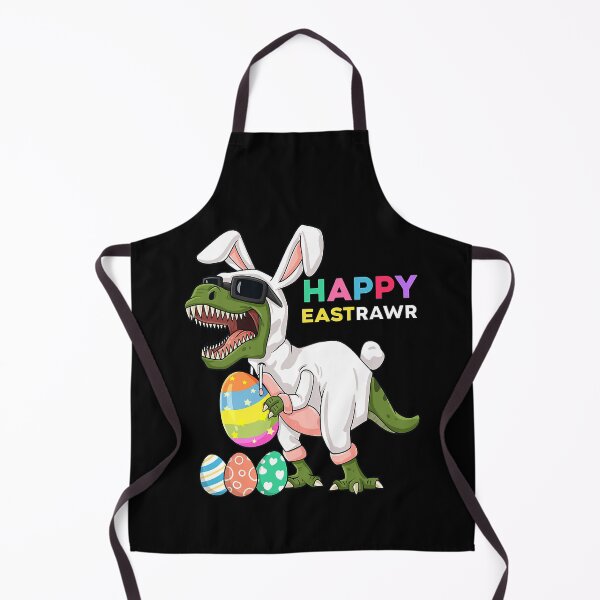 Item preview, Happy Eastrawr T Rex Easter Bunny Dinosaur Eggs designed and sold by HugheDemeyer.