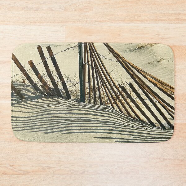 Item preview, Captivating Sand With Weathered Fence Minimalist Art Photo designed and sold by DEC02.