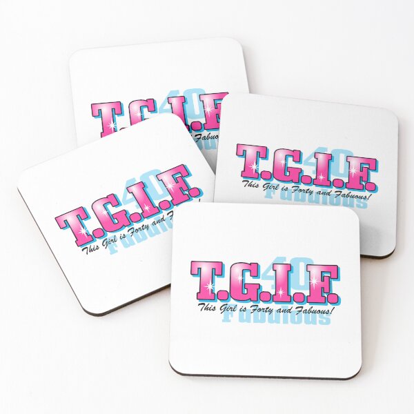 Item preview, TGIF 40th Birthday designed and sold by SaguMome.