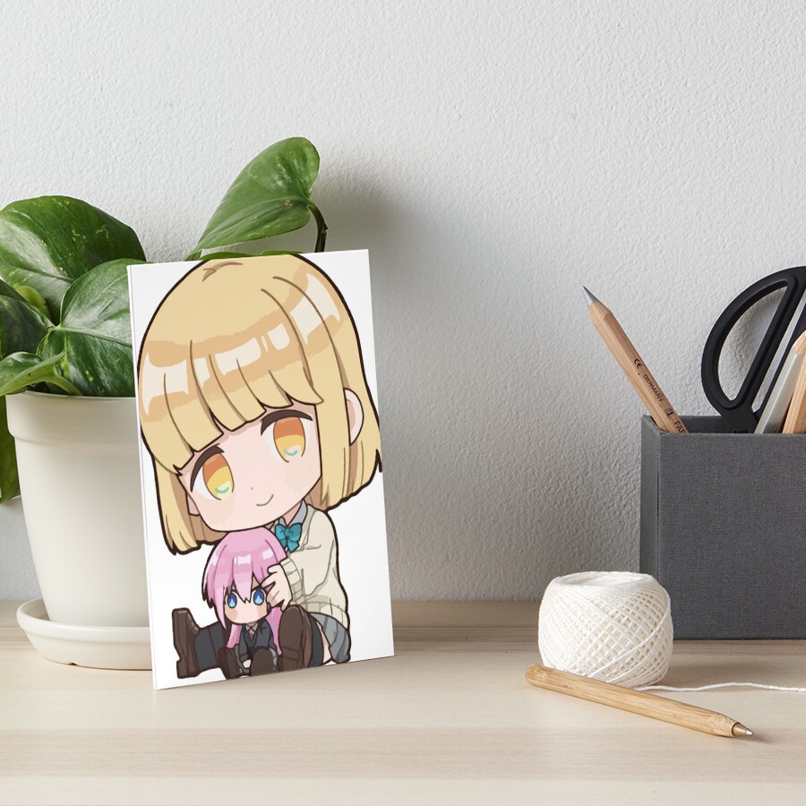 "Chibi Yui Hachimitsu Shikimori Not Just A Cutie " Art Board Print by